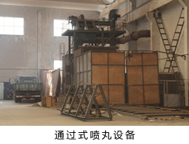 通過式拋噴丸設備
